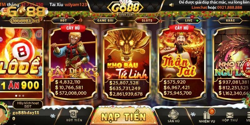 Tổng quan về game nổ hũ đổi thưởng kho b&aacute;u tứ linh Go88