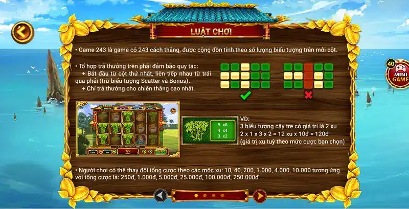 Luật chơi game ăn khế trả v&agrave;ng go88