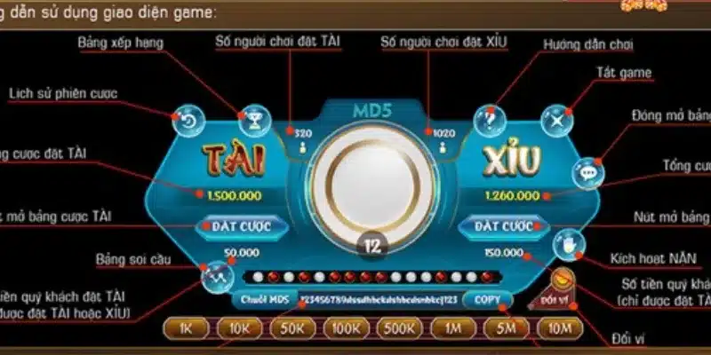 Top mẹo đ&aacute;nh t&agrave;i xỉu MD5 tăng hiệu quả chiến thắng