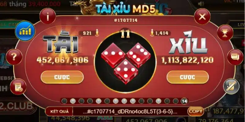 Chiến lược chơi T&agrave;i Xỉu MD5 gi&uacute;p tăng tỷ lệ thắng